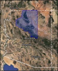 coconino county map