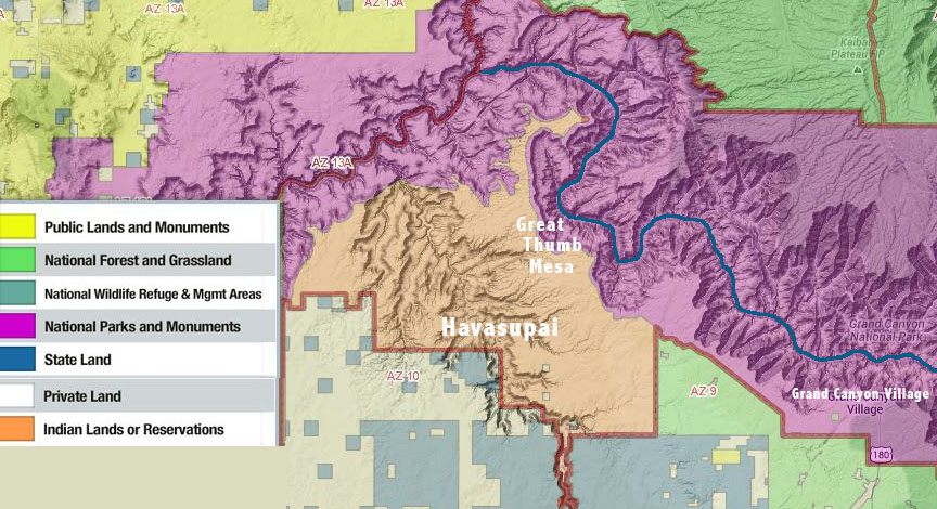 Havasupai Boundary